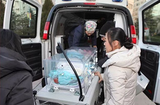 个旧市妇婴监护型护送